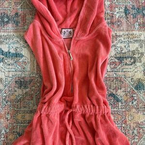 juicy couture beach surf royalty dress Juicy Couture Beach Royalty Lagoon Belted Cover Up Dress Swimdress - Size S